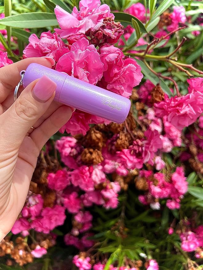 OG | Vacuum Insulated Lip Balm Keychain Holder, Prevents Melting & Messes | 3-Pack (Earth)