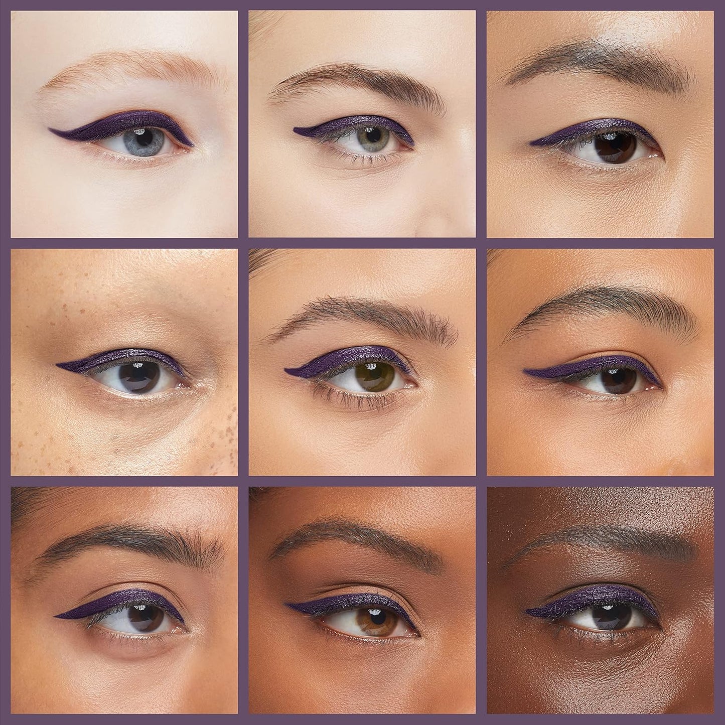 Palladio Retractable Waterproof Eyeliner, Richly Pigmented Color and Creamy, Slip Twist Up Pencil Eye Liner, Smudge Proof Long Lasting Application, All Day Wear, No Sharpener Required, Exotic Plum